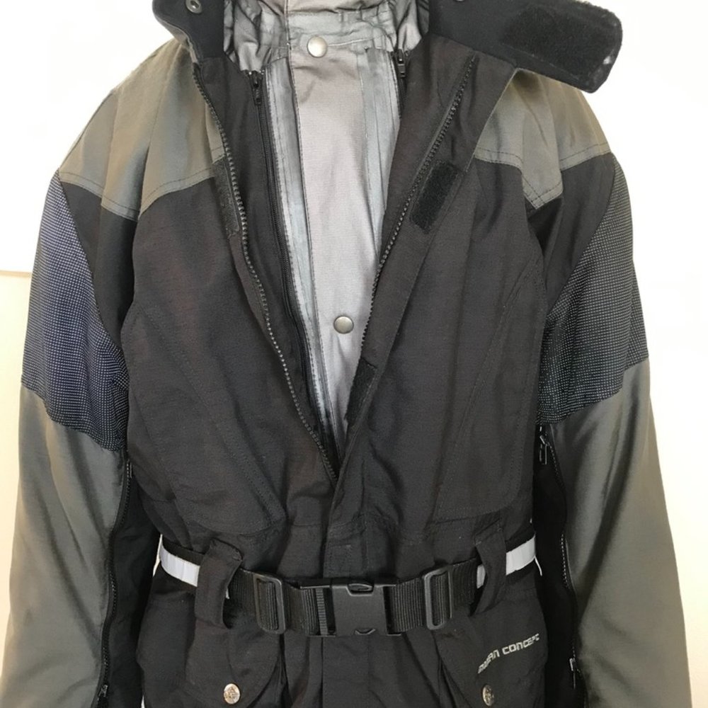 BMW Modern Concepts motorcycle jacket and pants with removable liners